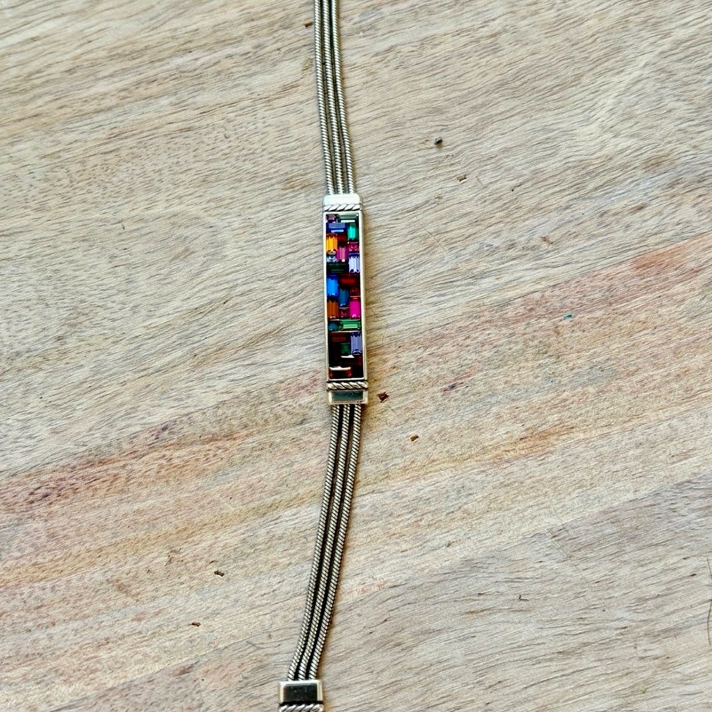 Brighton St Michael’s ID style bracelet signed - Picture 2 of 4